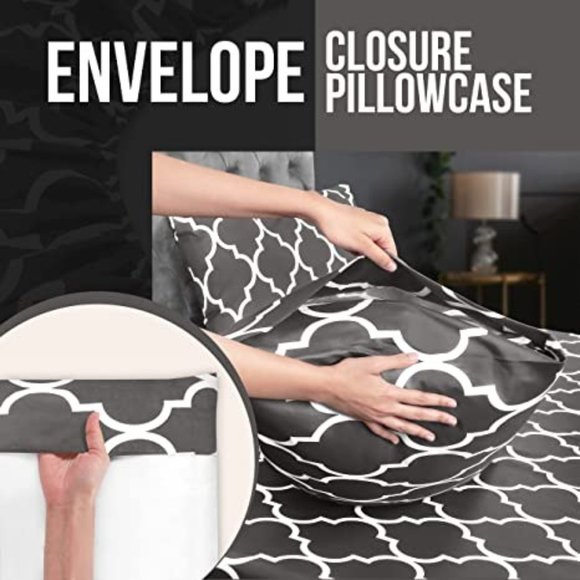 Queen or Eastern King Bed Sheets Set - 4 Piece Bedding - Picture 3 of 9